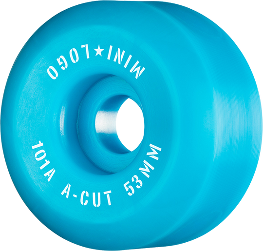 Mini-Logo A-Cut 53MM 101A Blue Ppp (Set of 4)