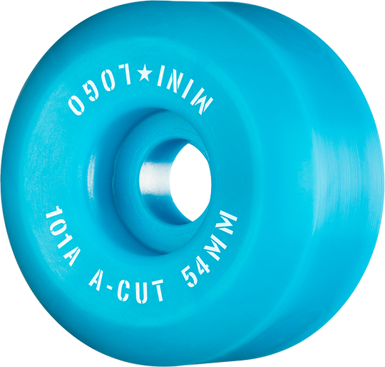 Mini-Logo A-Cut 54MM 101A Blue Ppp (Set of 4)
