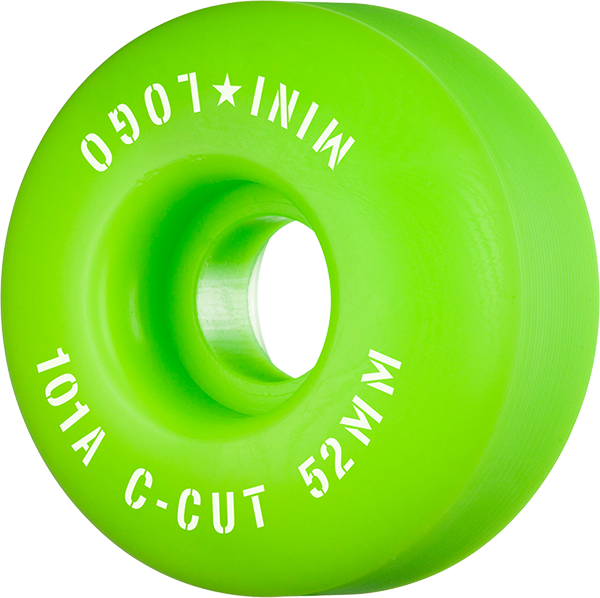 Mini-Logo C-Cut 52MM 101A Green Ppp (Set of 4)