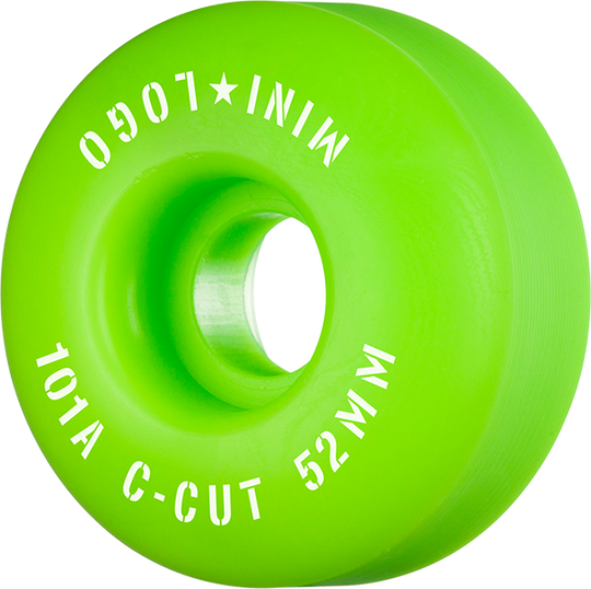 Mini-Logo C-Cut 52MM 101A Green Ppp (Set of 4)