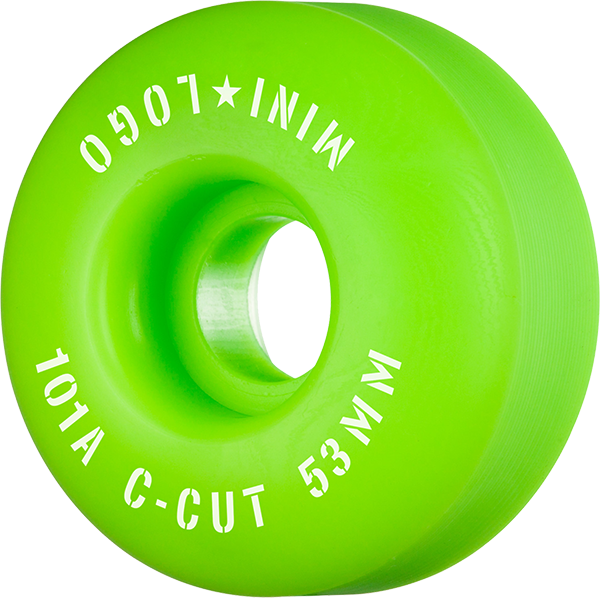 Mini-Logo C-Cut 53MM 101A Green Ppp (Set of 4)