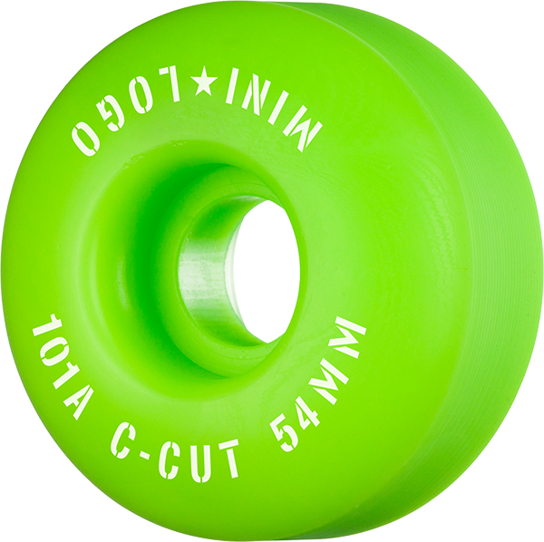 Mini-Logo C-Cut 54MM 101A Green Ppp (Set of 4)