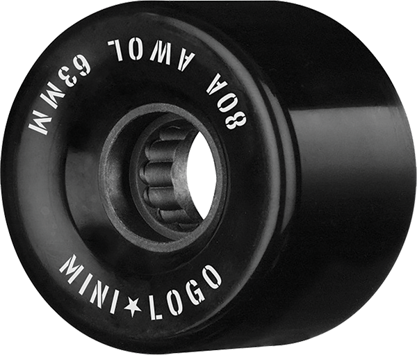 Mini-Logo ATF A.W.O.L. 63MM 80A Black (Set of 4)