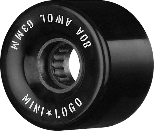 Mini-Logo ATF A.W.O.L. 63MM 80A Black (Set of 4)