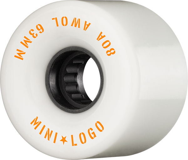 Mini-Logo ATF A.W.O.L. 63MM 80A White (Set of 4)