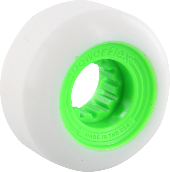 Powerflex Gumball 52MM 83B White/Lime (Set of 4)