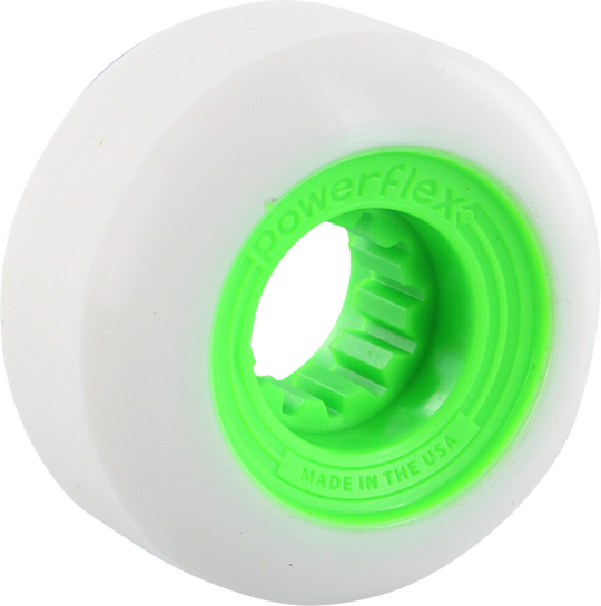 Powerflex Gumball 54MM 83B White/Lime (Set of 4)