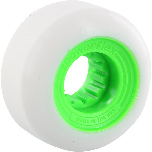 Powerflex Gumball 60MM 83B White/Lime (Set of 4)