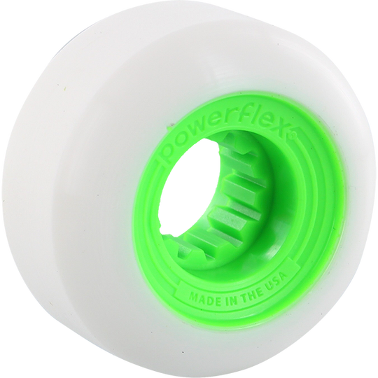 Powerflex Gumball 60MM 83B White/Lime (Set of 4)