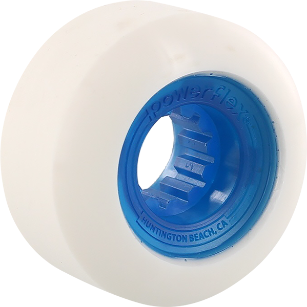 Powerflex Rock Candy 56MM 84B White/Clear.Blue (Set of 4)