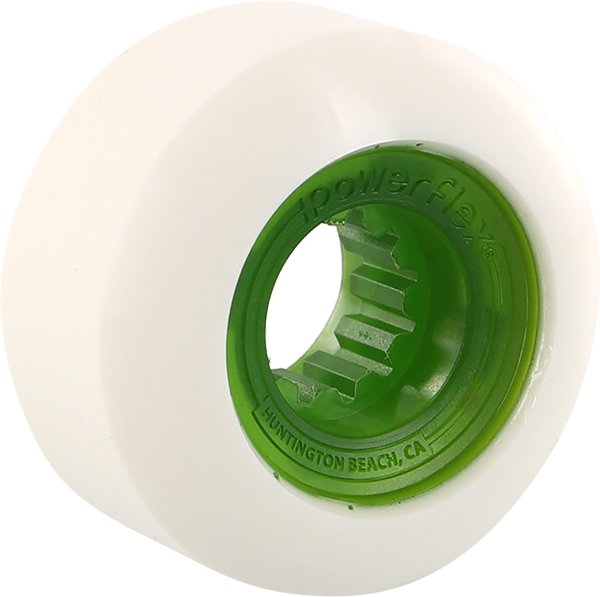 Powerflex Rock Candy 56MM 84B White/Clear.Green (Set of 4)