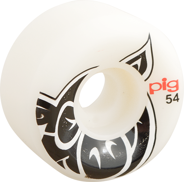 Pig Conical 3D Pig 54MM 101A White (Set of 4)