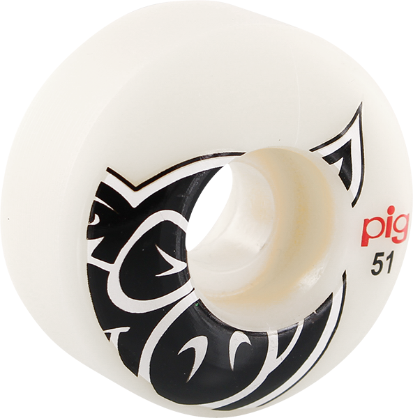 Pig Head Natural 51MM (Set of 4)