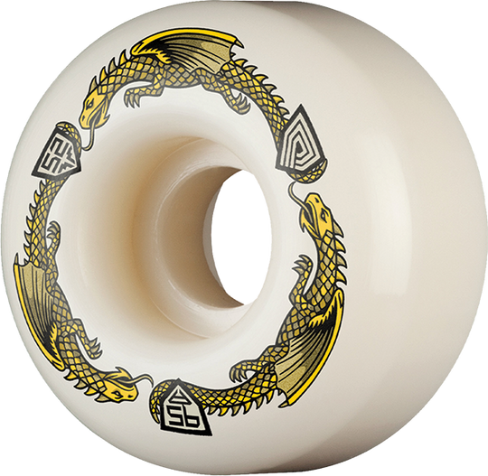 Powell Df V1 Yellow Dragon 95A 52/31MM White (Set of 4)