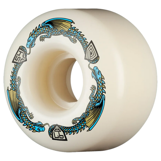 Powell Df V4 Blue Dragon 97A 54/34MM White (Set of 4)