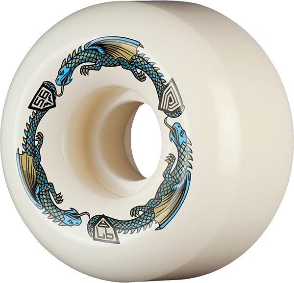 Powell Df V6 Blue Dragon 97A 56/36MM White (Set of 4)
