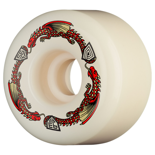 Powell Df V7 Red Dragon 93A 56/36MM Off White (Set of 4)