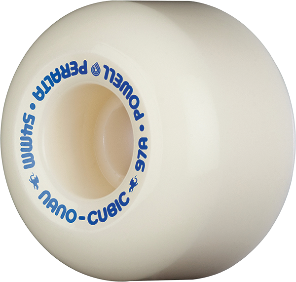 Powell Df Nano Cubic Blue Dragon 97A 54/36.5MM White (Set of 4)