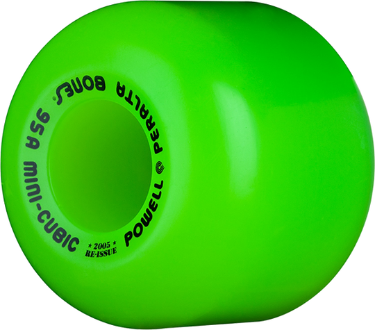 Powell Powell/Peralta Mini Cube (95A) Green 64MM (Set of 4)