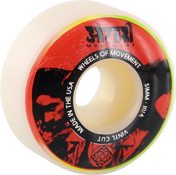 Satori Vinyl 51MM 101A White/Red Blem Sale (Set of 4)