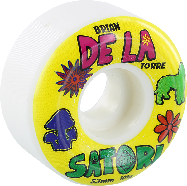 Satori Delatorre Pro 53MM 101A White (Set of 4)