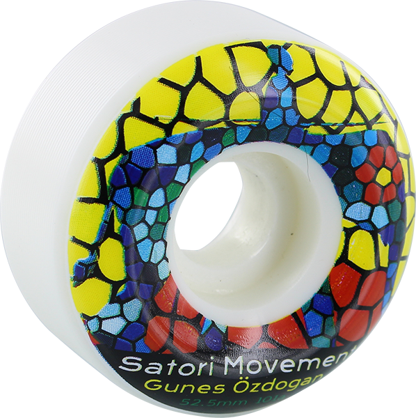 Satori Ozdogan Stain Glass 52.5MM 80B White (Set of 4)
