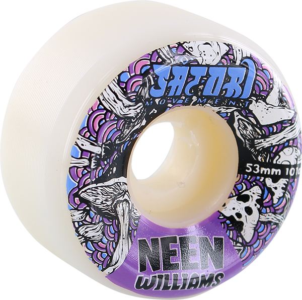 Satori Neen Mushroom 53MM 101A White (Set of 4)