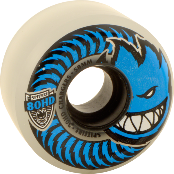Spitfire 80HD Charger Conical Full 58MM Clear/Blue (Set of 4)