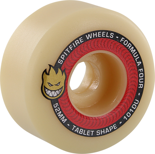 Spitfire F4 101A Tablet 52MM Nat/Red (Set of 4)