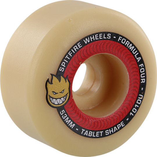Spitfire F4 101A Tablet 53MM Nat/Red (Set of 4)