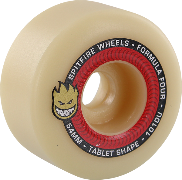 Spitfire F4 101A Tablet 54MM Nat/Red (Set of 4)