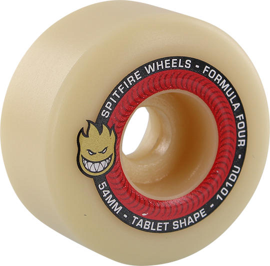 Spitfire F4 101A Tablet 54MM Nat/Red (Set of 4)