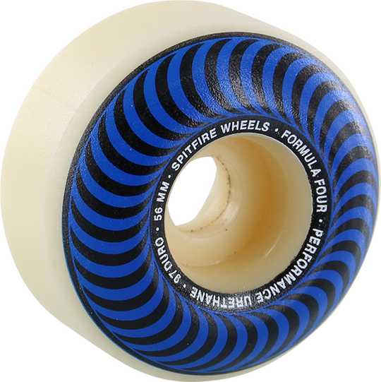 Spitfire F4 97A Classic 56MM Nat W/Blue (Set of 4)