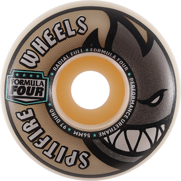 Spitfire F4 97A Radial Full 56MM Natural (Set of 4)