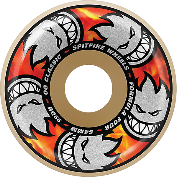 Spitfire F4 99A OG Classic 54MM Multiball Nat (Set of 4)