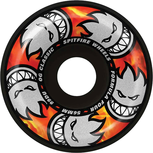 Spitfire F4 99A OG Classic 56MM Multiball Black (Set of 4)