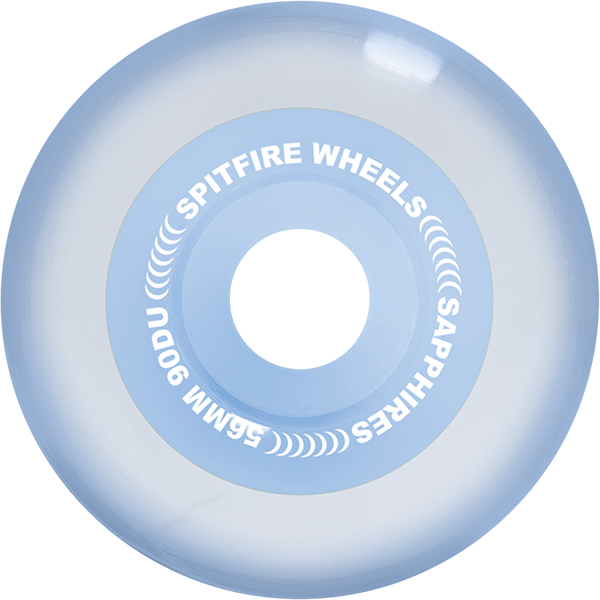 Spitfire 90DU April Sapphire Radial 56MM Clear (Set of 4)
