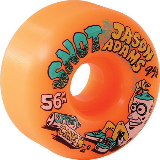 Snot Adams Spray Cans Conical 56MM 99A Neon Orange (Set of 4)