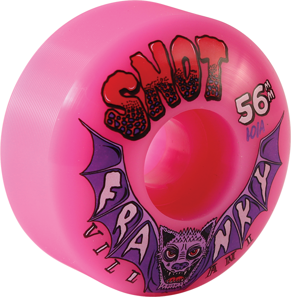 Snot Villani Classic 56MM 101A Neon Pink (Set of 4)