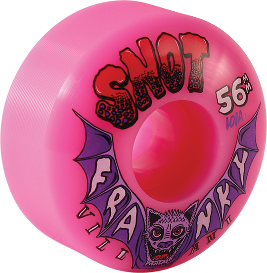 Snot Villani Classic 56MM 101A Neon Pink (Set of 4)