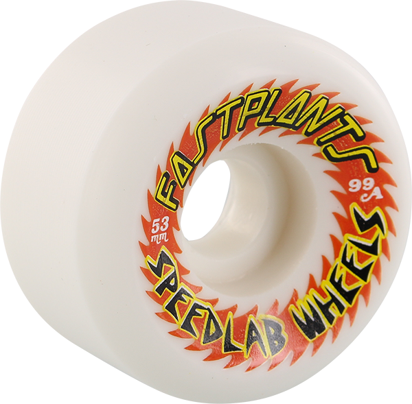 Speedlab Fastplants 53MM 99A White (Set of 4)