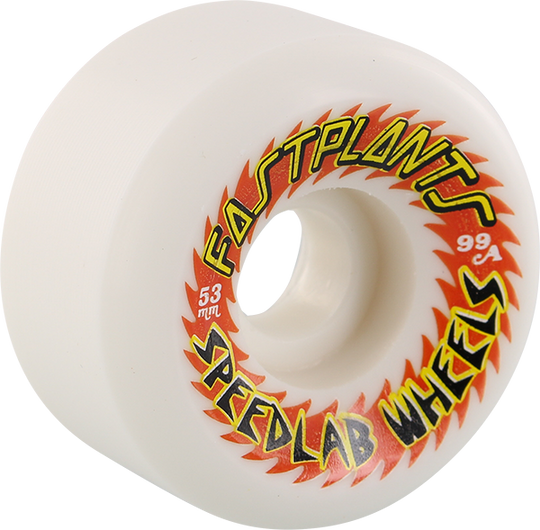 Speedlab Fastplants 53MM 99A White (Set of 4)