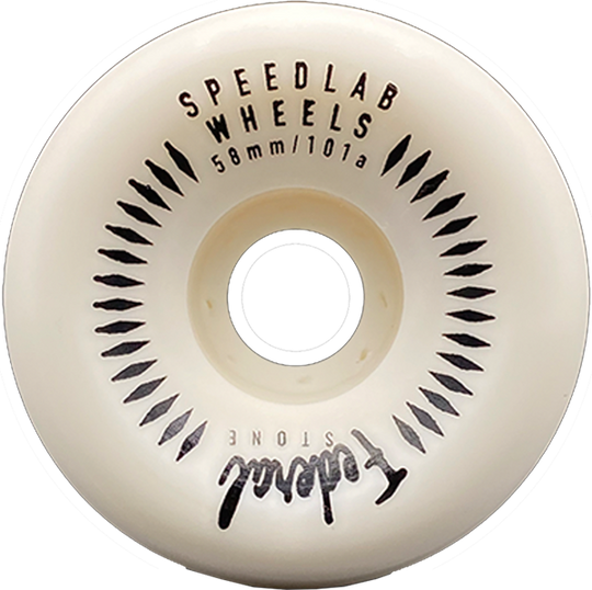 Speedlab Federal Stone 58MM 101A White (Set of 4)