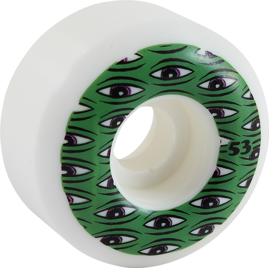 Toy Machine All Seeing 53MM White/Green (Set of 4)
