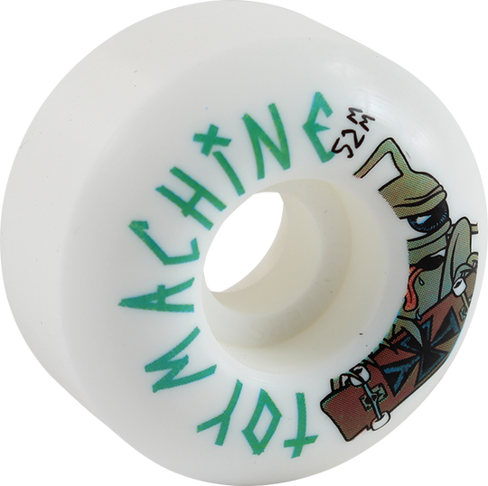 Toy Machine Sect Skater 52MM White (Set of 4)