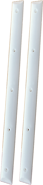 Opera Skateboards Fatties Rails 12.75" White