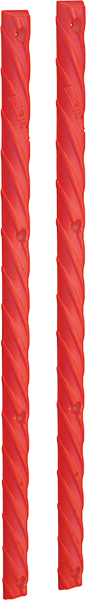 Slappy Red Lines Board Rails 14" Red