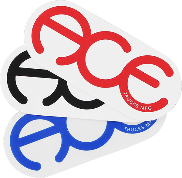 Ace Rings 3" Sticker Assorted 1PC