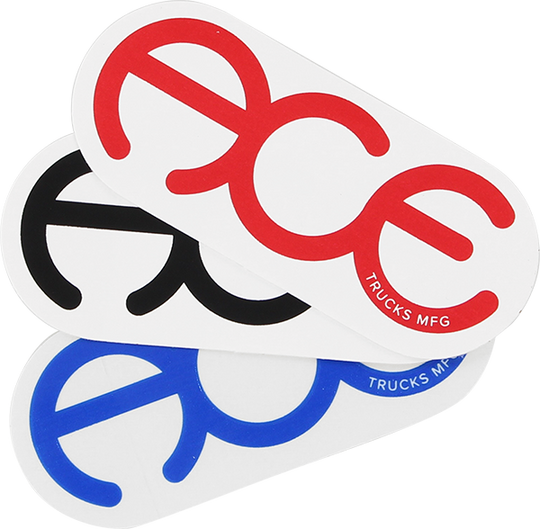 Ace Rings 3" Sticker Assorted 1PC