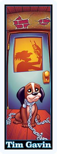 Blind Dog Pound Sticker Single